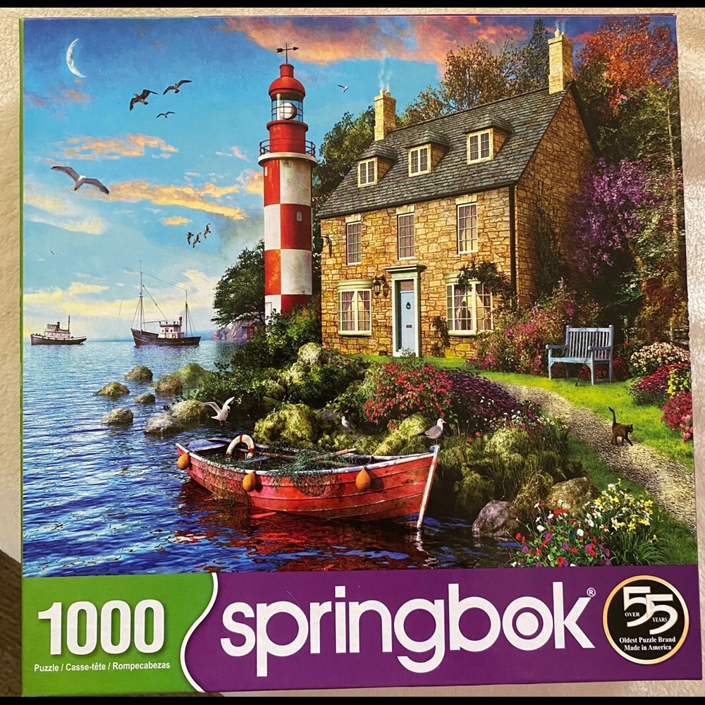 1,000 piece puzzle. Springbok